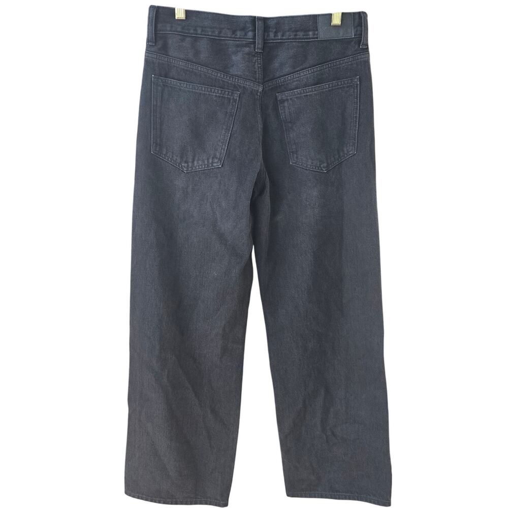 Madewell Black High-Rise Wide-Leg Jeans - Picture 3 of 12